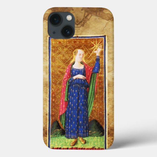 アンティーク・ルネサンス・タロット 17 / 星 Case-Mate iPhoneケース (裏面)