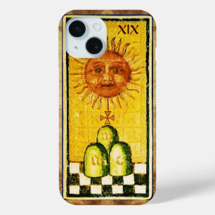 アンティーク ルネサンス タロット 19 / 太陽 iPhone 15ケース