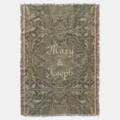 アンティーク/レトロ/ヴィンテージデザイン+アイディア スローブランケット (正面縦)