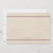 アンティーク レーシング カーズ への招待 招待状 (裏面)