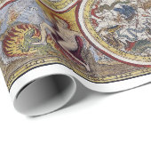 アンティーク ワールド マップ #3 ラッピングペーパー (ロールコーナー)