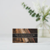 アンティーク/ヴィンテージブックストアの写真 – 名刺 (スタンド正面)