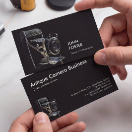 アンティーク ヴィンテージ カメラ ストア - 写真家 名刺