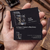 アンティーク ヴィンテージ カメラ ストア - 写真家 名刺