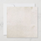 アンティーク ヴィンテージ テーマの結婚式招待状 セーブザデート (裏面)