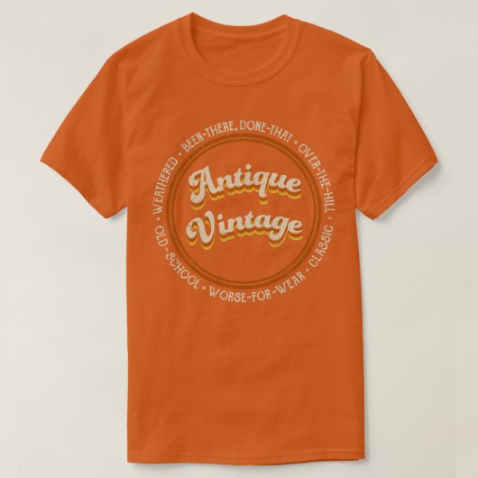 アンティーク ヴィンテージ Tシャツ (デザイン正面)