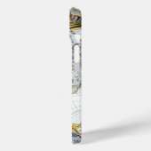 アンティーク 世界地図 Atlas Maritimus ジョン・セラー作 Case-Mate iPhoneケース (裏面 / 左)