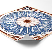 アンティーク〔占星術の〕十二宮図曼荼羅 ポスター (角)