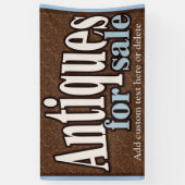 アンティーク.収集品.販売用にカスタマイズ可能サイン 横断幕 (縦)