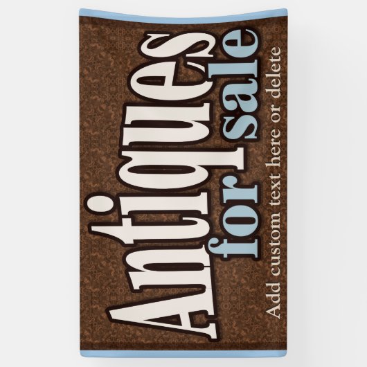 アンティーク.収集品.販売用にカスタマイズ可能サイン 横断幕 (縦)