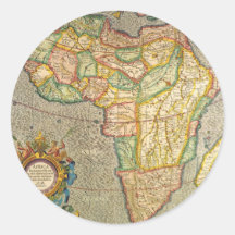 アンティーク 古地図 アフリカ Gerardus Mercator
