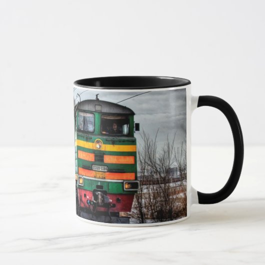アンティーク 蒸気機関車 蒸気 エンジン 列車 コーヒーカップ (右)