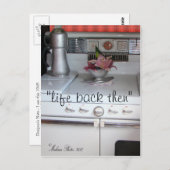 アンティーク – 調理用ストーブはがき – #1- カスタマイズ ポストカード (正面/裏面)