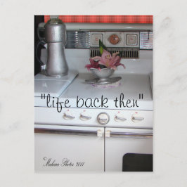 アンティーク – 調理用ストーブはがき – #1- カスタマイズ ポストカード