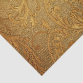アンティーク,金ゴールド,ヴィンテージ，ダマスク，ビクトリアンフローラ，シック 薄葉紙 (詳細)