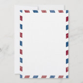 アンティークAirmail日付の保存 セーブザデート (裏面)