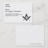 アンティークS&C 名刺 (正面/裏面)