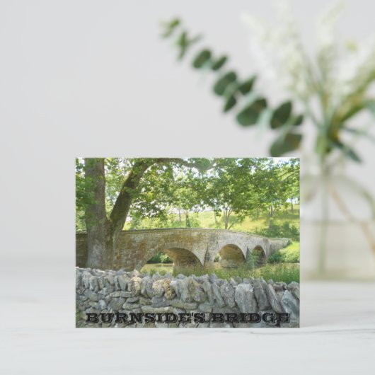 アンティータムの戦い：バーンサイドの橋のはがき ポストカード (スタンド正面)