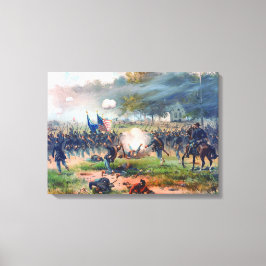 アンティータムの戦い Thure de Thulstrup 1887年 修復 キャンバスプリント