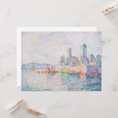 アンティーブの塔（Paul Signac著） カード (正面/裏面インサイチュ)