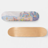 アンティーブの塔（Paul Signac著） スケートボード (横)