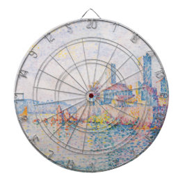 アンティーブの塔（Paul Signac著） ダーツボード