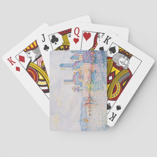 アンティーブの塔（Paul Signac著） トランプ (裏面)