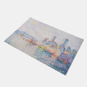 アンティーブの塔（Paul Signac著） ドアマット (アングル)