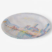 アンティーブの塔（Paul Signac著） ペーパープレート (アングル)