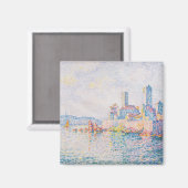 アンティーブの塔(Paul Signac著) マグネット (正面/裏面)