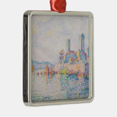 アンティーブの塔（Paul Signac著） メタルオーナメント (右)