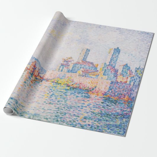 アンティーブの塔(Paul Signac著) ラッピングペーパー (アンロールド)