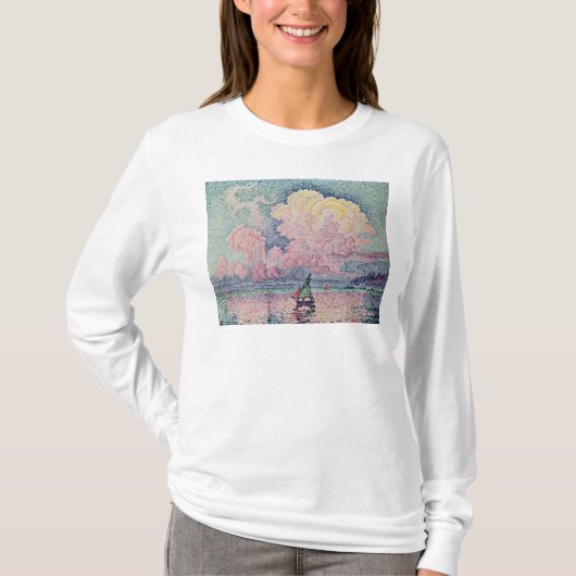アンティーブ、ピンクのCloud 1916年 Tシャツ (正面)