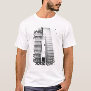 アンティーブ フランス, ピカソ美術館の階段 Tシャツ