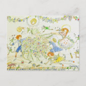 アンティ葉書に捧げられたジェシー・M・キング ポストカード (正面)