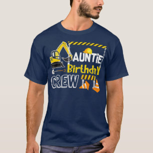 アンティ誕生日クルー建築ズギフト Tシャツ