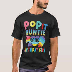 『アンティ・オブ・ザ・誕生日・ガーポップ・アートのル・イット・ユニコーン・アザダ』 Tシャツ
