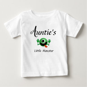 アンティ・ベビー・ウェア・モンスター・ニース・イク・トドラー ベビーTシャツ