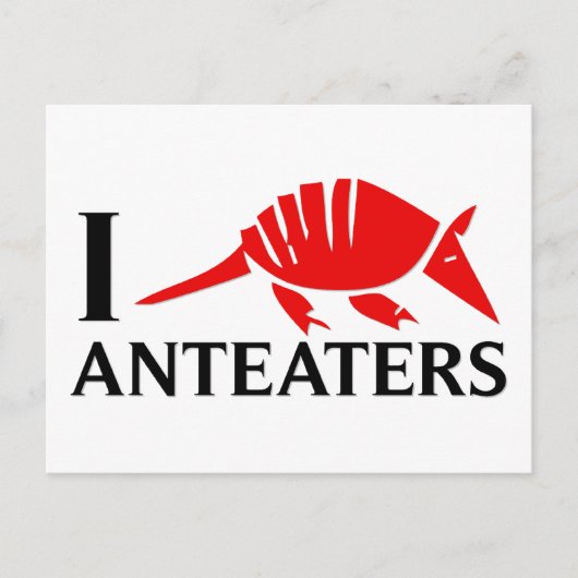 アンテイターが好き ポストカード (正面)
