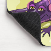 アンテオサウルスのヘッドフォンで日光浴。 マウスパッド (コーナー)