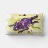 アンテオサウルスのヘッドフォンで日光浴。 ランバークッション (裏面)