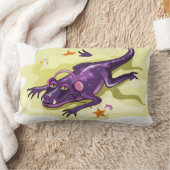アンテオサウルスのヘッドフォンで日光浴。 ランバークッション (ブランケット)