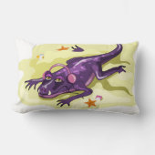 アンテオサウルスのヘッドフォンで日光浴。 ランバークッション (正面)