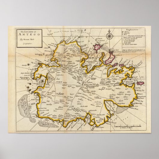 アンテゴ島 ポスター (正面)