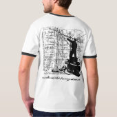 アンテナ器官 Tシャツ (裏面)