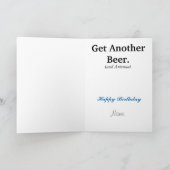 アンテナ熱狂する移動式ホームHAM無線応答カード カード (内部)