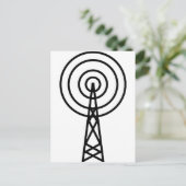 アンテナ空中標識 ポストカード (スタンド正面)