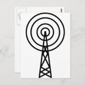 アンテナ空中標識 ポストカード (正面/裏面)