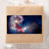 アンテナ銀河系のカラフルな合成物 ラベル (インサイチュ)