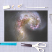 アンテナ銀河系のティッシュペーパー 薄葉紙 (クラフト)